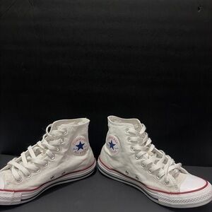 Converse Chuck Taylor All Star White Cream High Top Size W9/M7